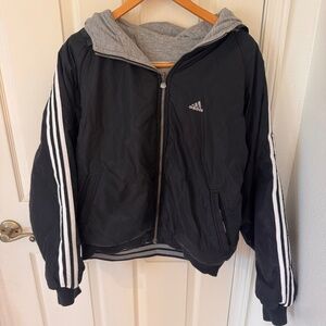Vintage Adidas Reversible Puffer jacket unisex